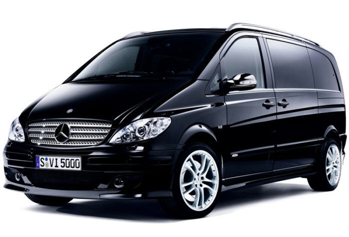 Mercedes people mover for family holiday transfers